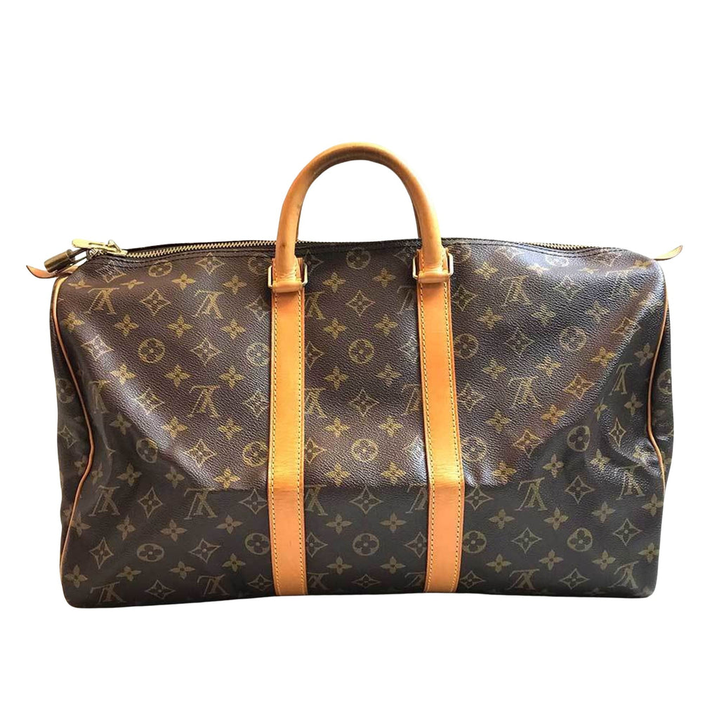 Louis Vuitton Keepall 45  Canvas Travel Bag ()