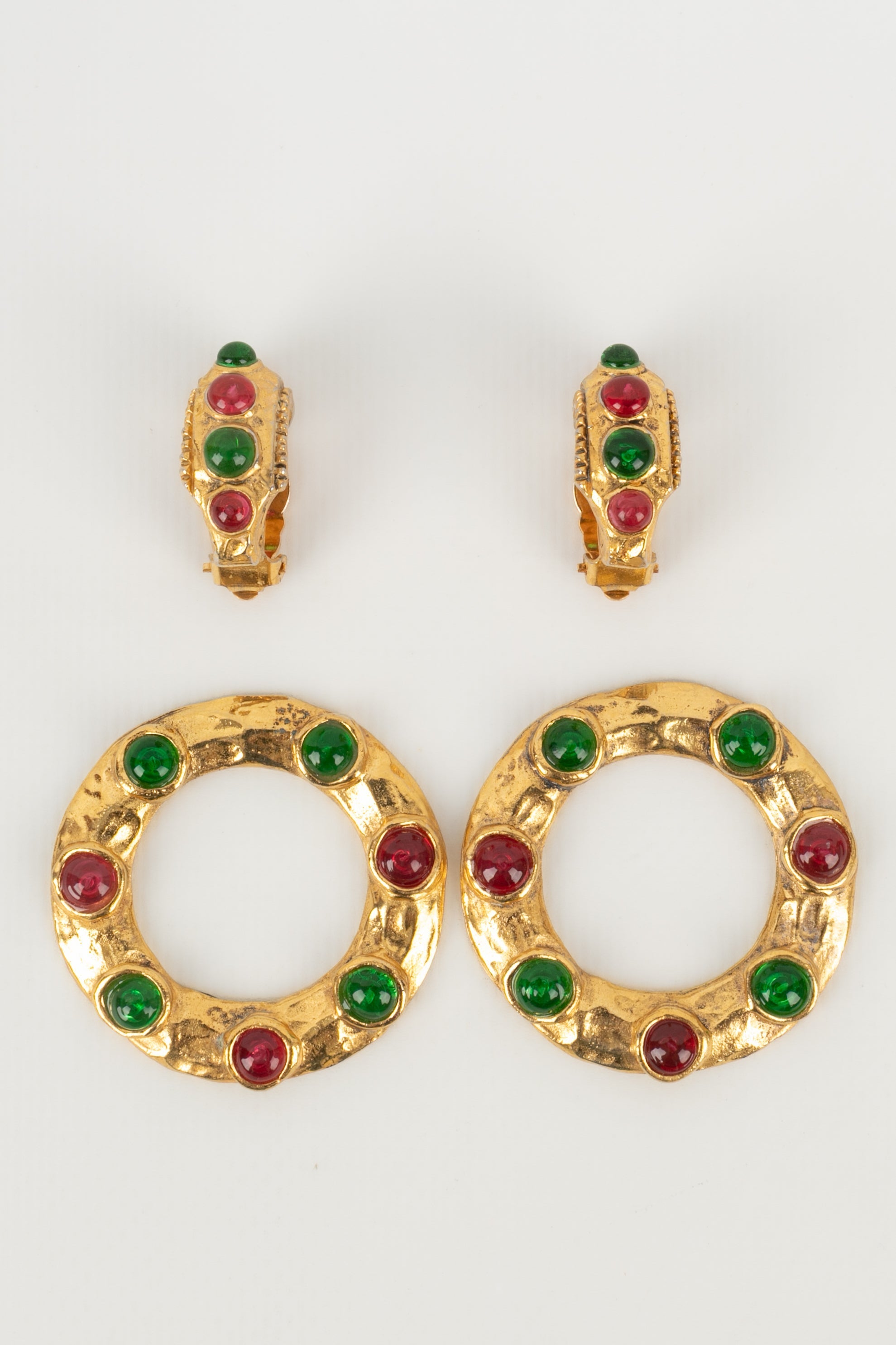 Boucles d'oreilles créoles Chanel