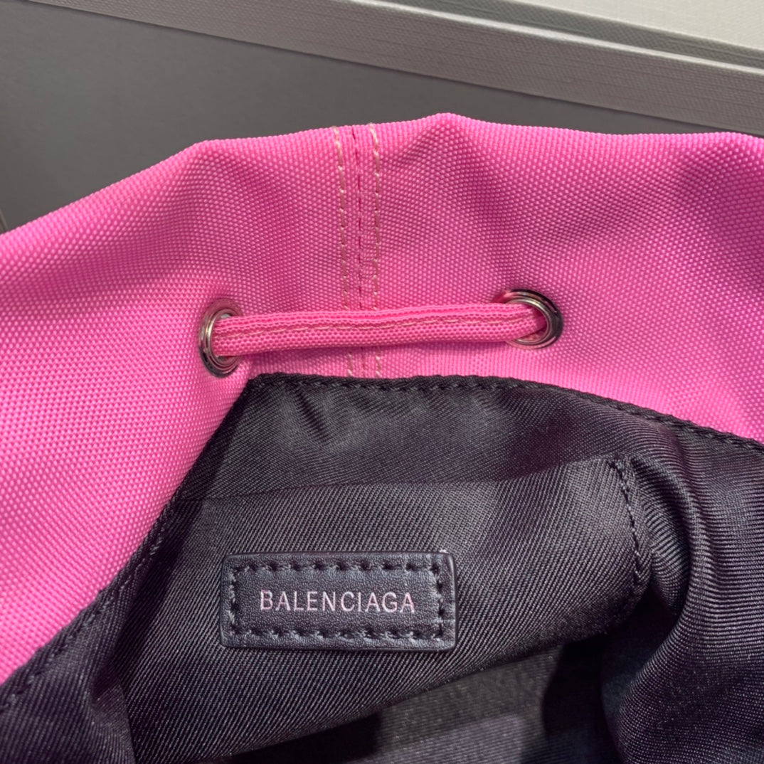 Balen Le Cagole MeGLAMIum Bucket Bag In Pink, For Women,  Bags 11.8in/30cm