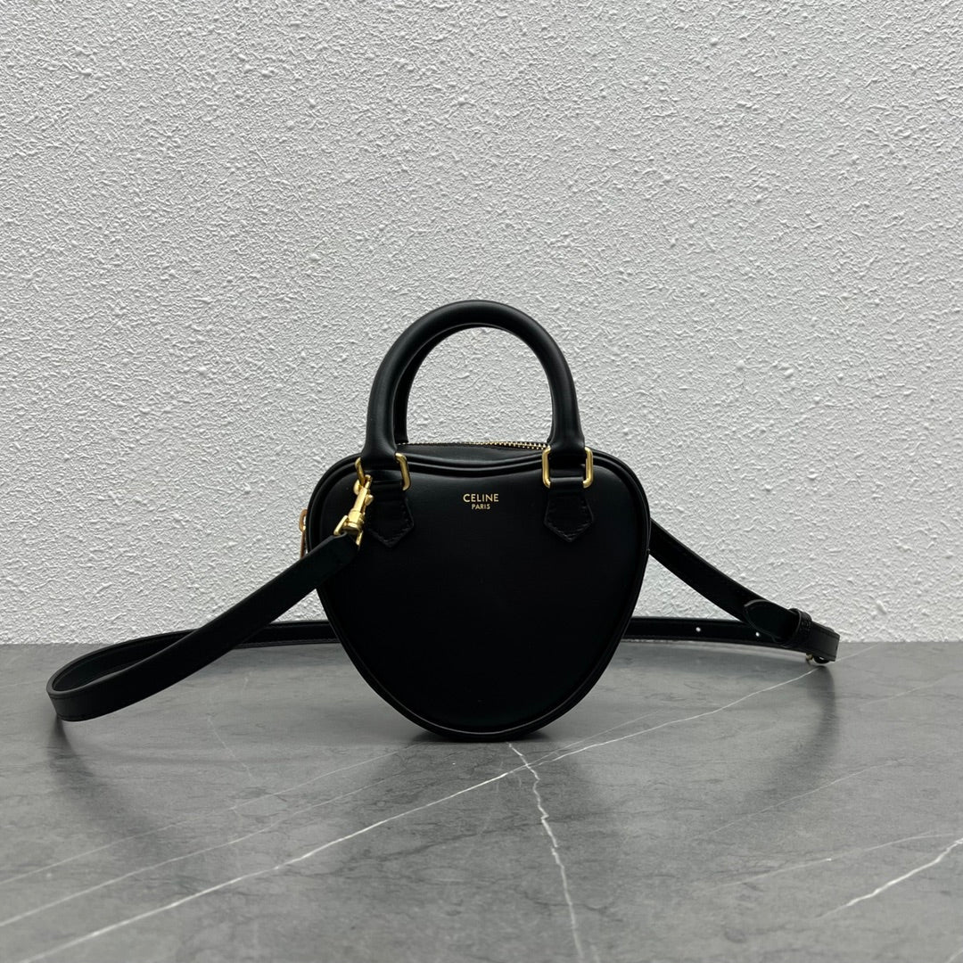 GLAMI MeGLAMIum Heart Bag Black For Women 6in/14.5cmÃƒâ€šÃ‚Â 