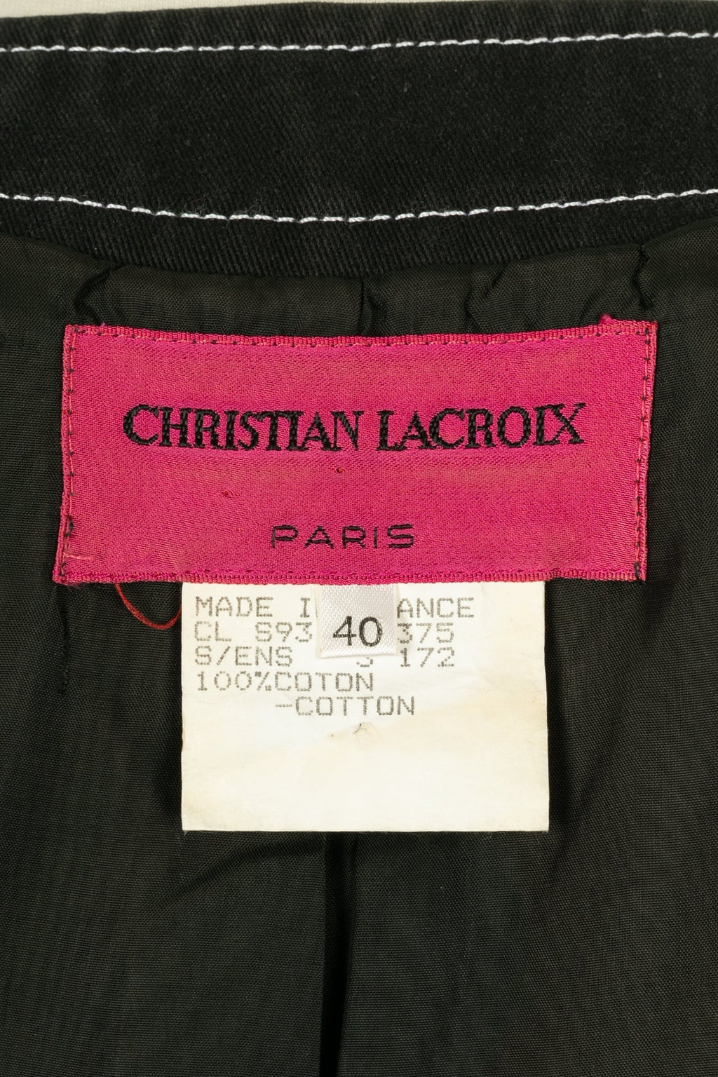Haut brodÃƒÆ’Ã‚Â© Christian Lacroix 1993