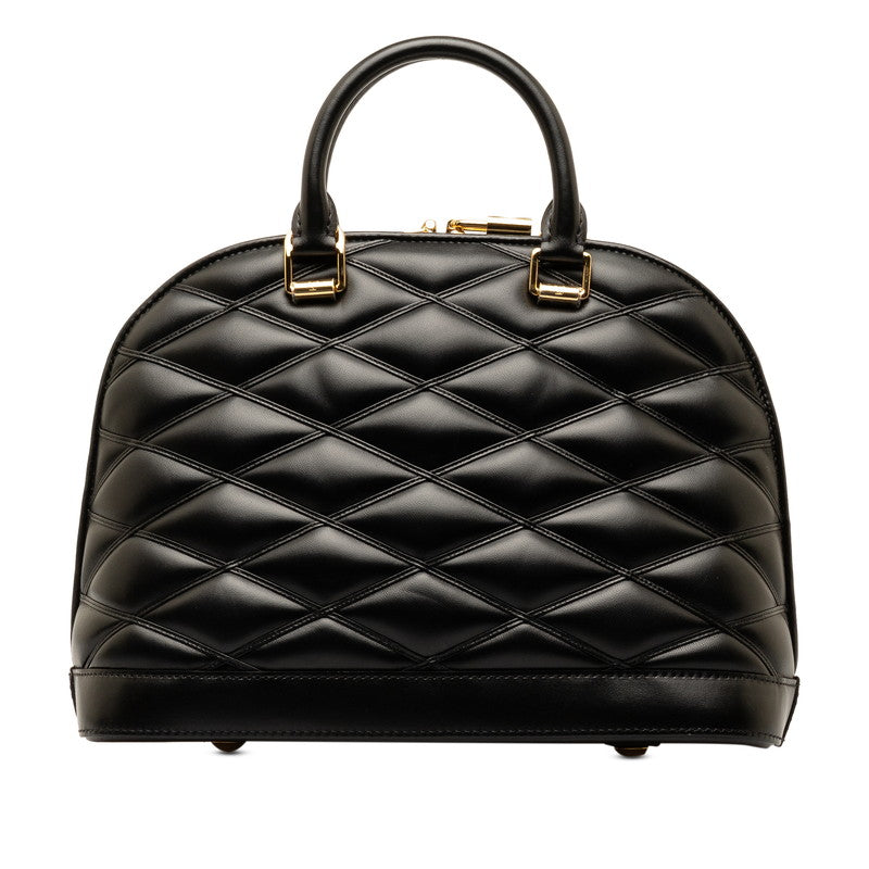 Louis Vuitton Alma PM Handbag 2WAY M23688 Black G Leather LOUIS VUITTON