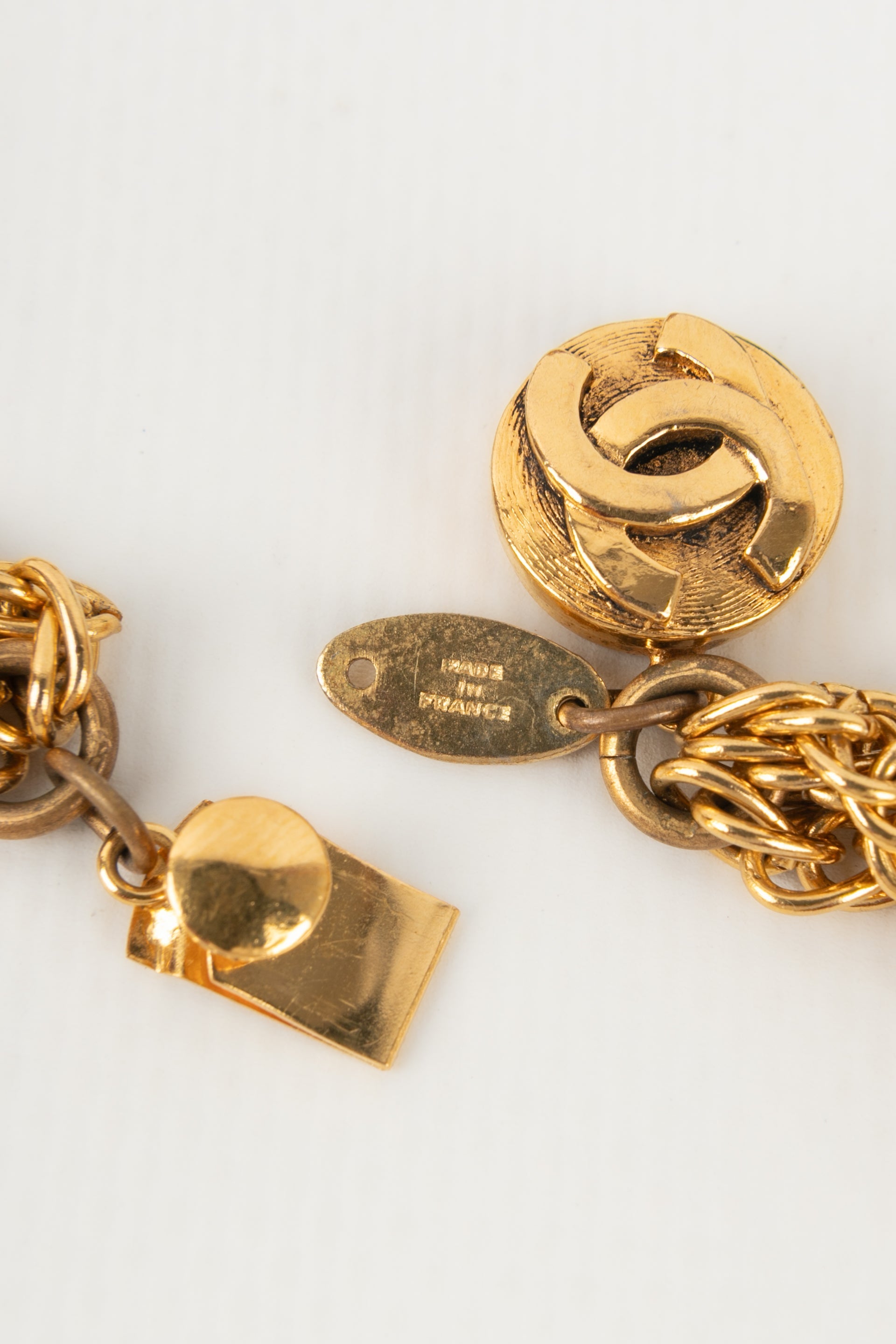 Collier dorÃƒÆ’Ã‚Â© Chanel 1984