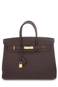 HermÃƒÆ’Ã‚Â¨s Chocolate 35 CM Birkin Handbag