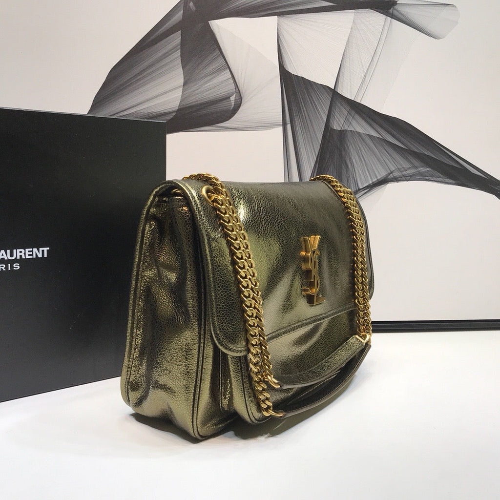 GLAMI Niki MeGLAMIum Chain Bag Yellow Copper For Women 11in/28cm YSL