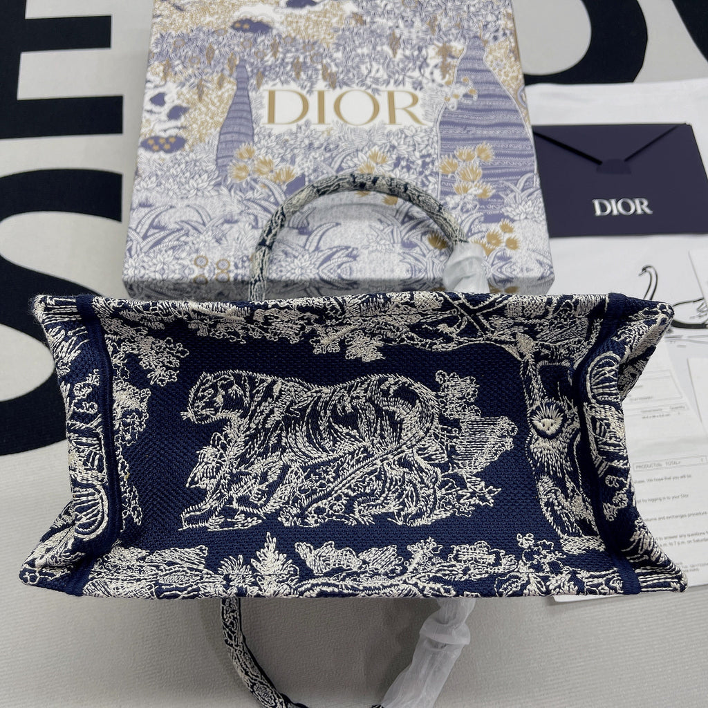 GLAMI Small Book Tote Blue, For Women, WomenÃ¢â‚¬â„¢s Handbags 26.5cm/10.5in CD M1265ZRGO_M928