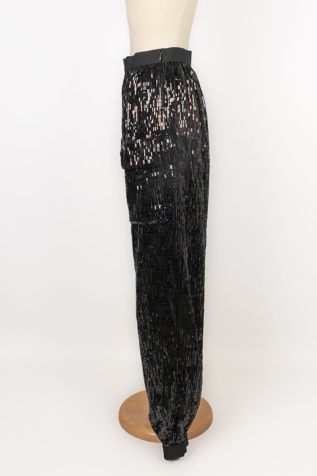 Pantalon à paillettes Chanel