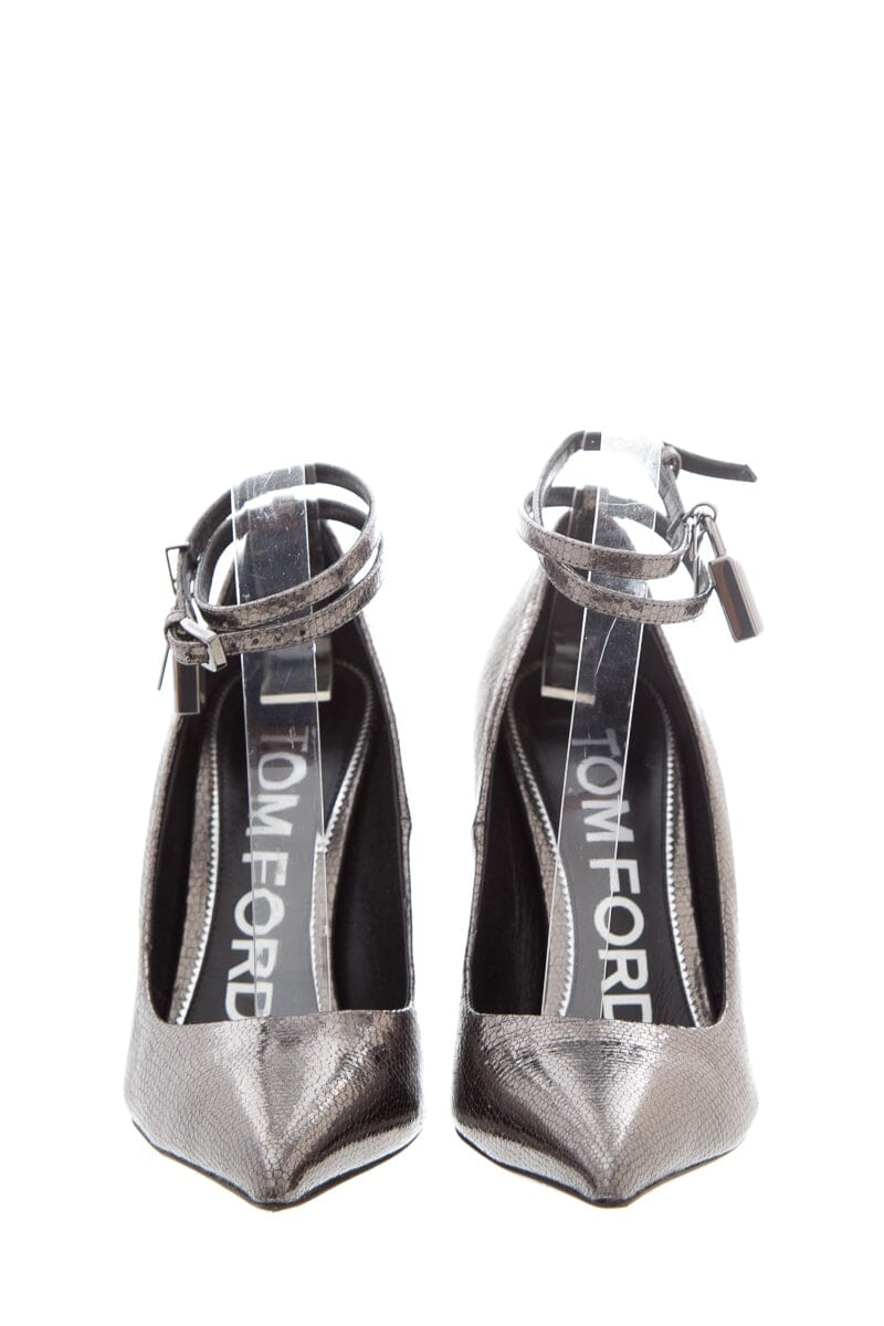 Tom Ford Silver Heels SZ 36.5