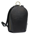 Louis Vuitton Epi Mabillon Backpack Black