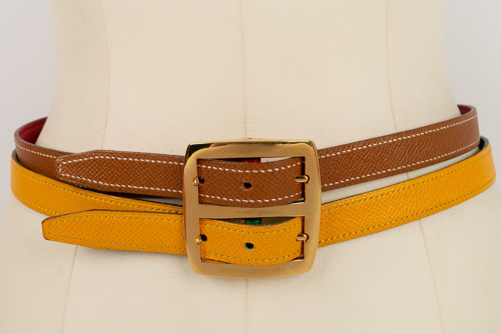 Ceinture en cuir HermÃƒÆ’Ã‚Â¨s