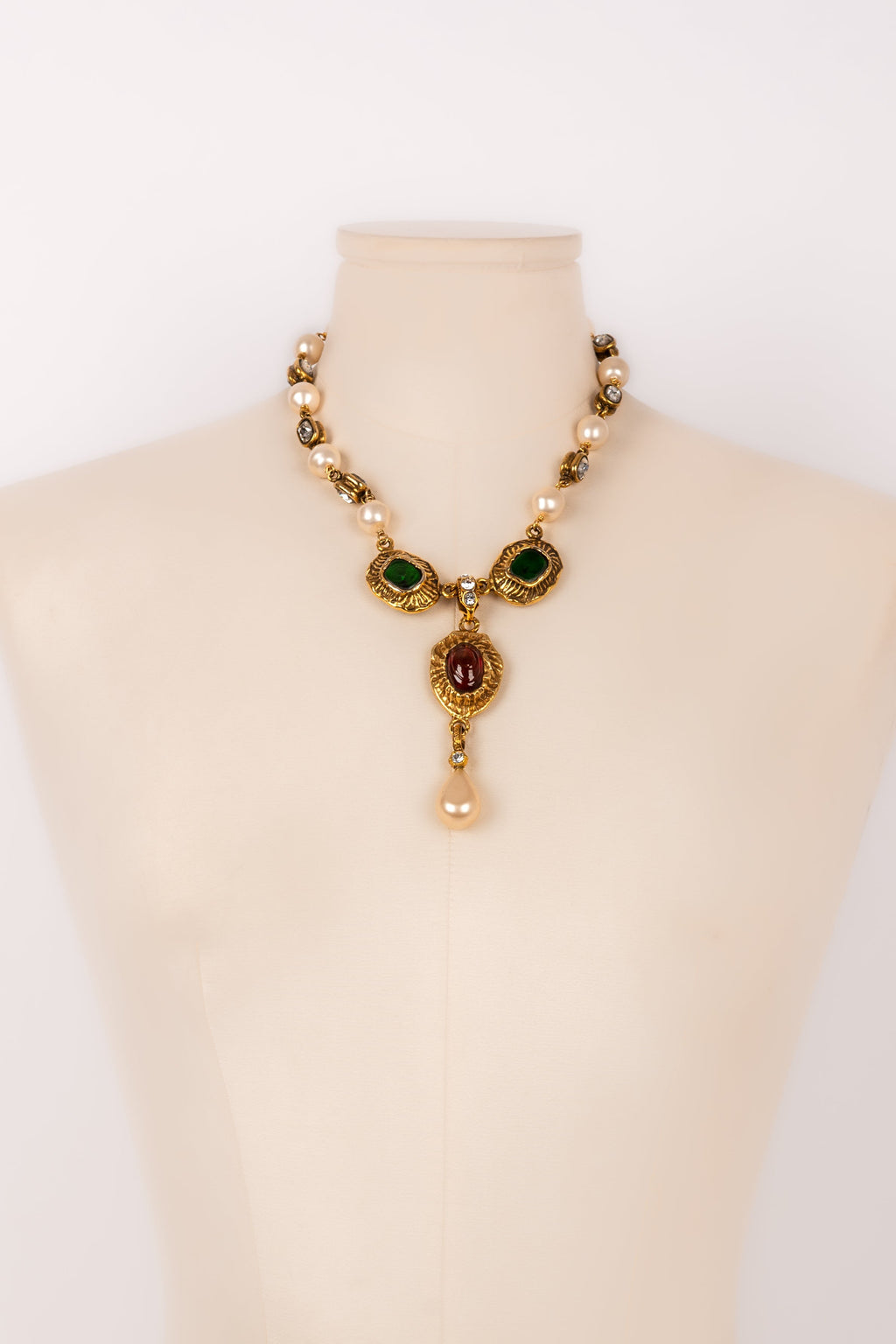 Collier byzantin Chanel 1985