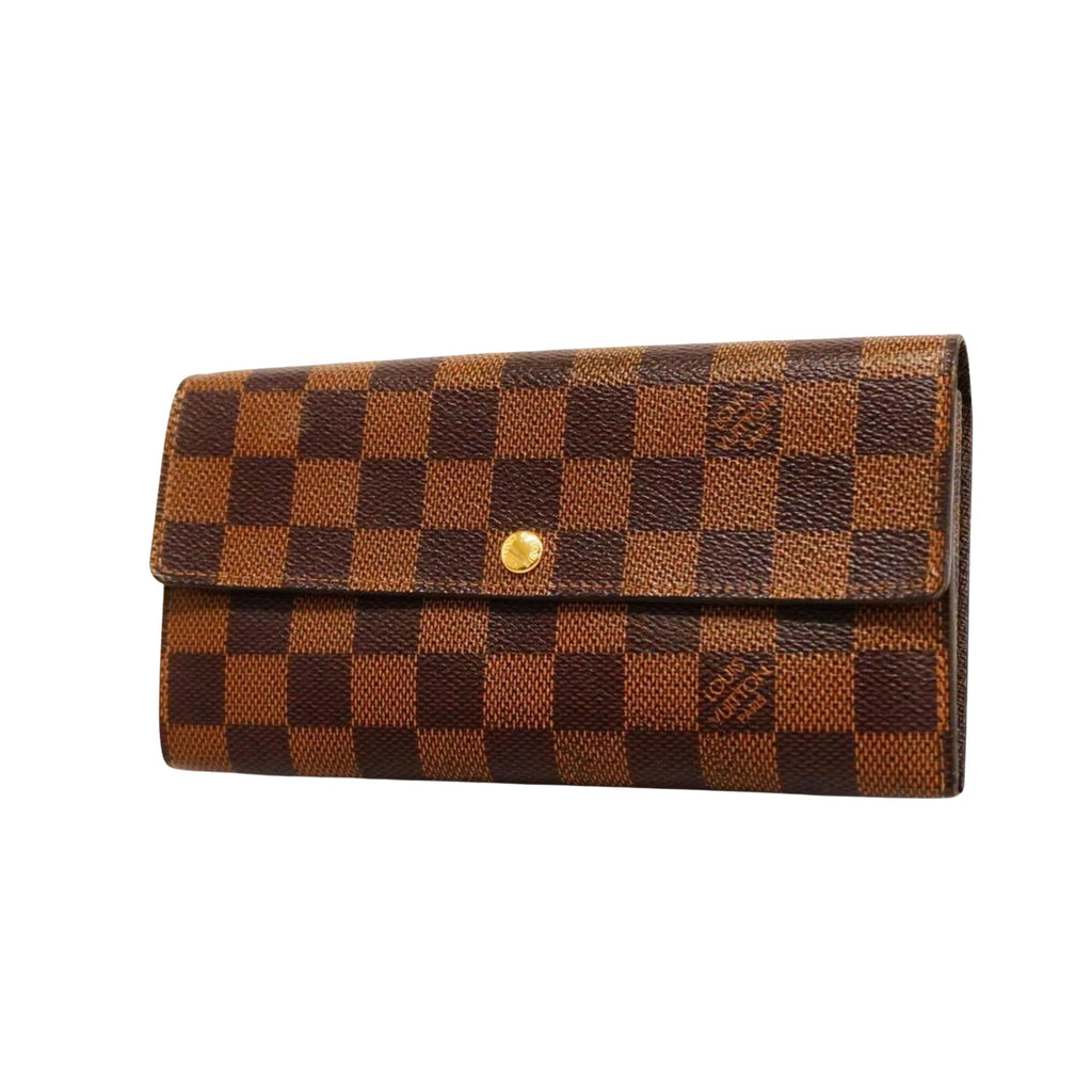 Louis Vuitton Sarah  Canvas Wallet  ()