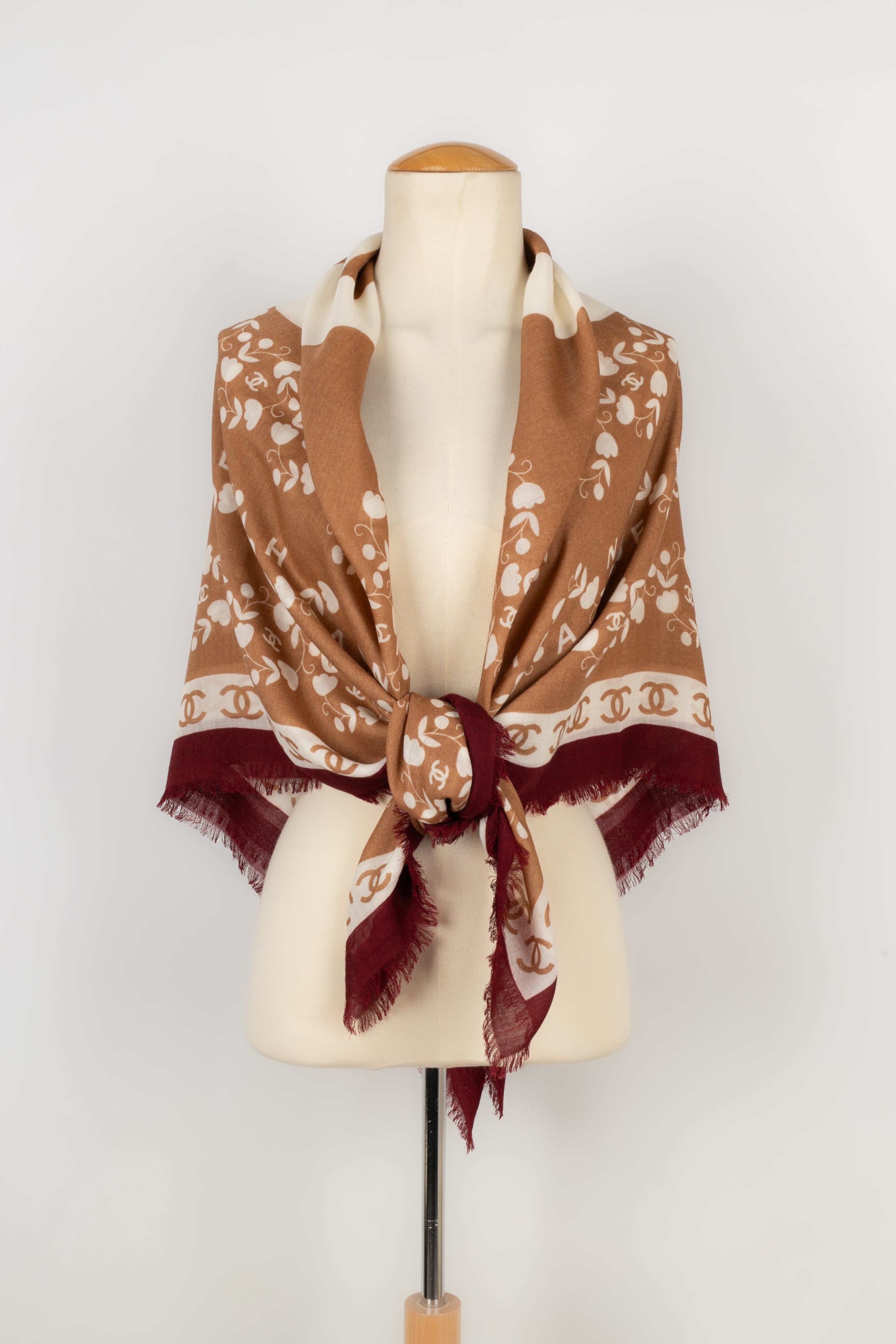 Foulard / ÃƒÆ’Ã‚Â©tole en laine et cachemire Chanel