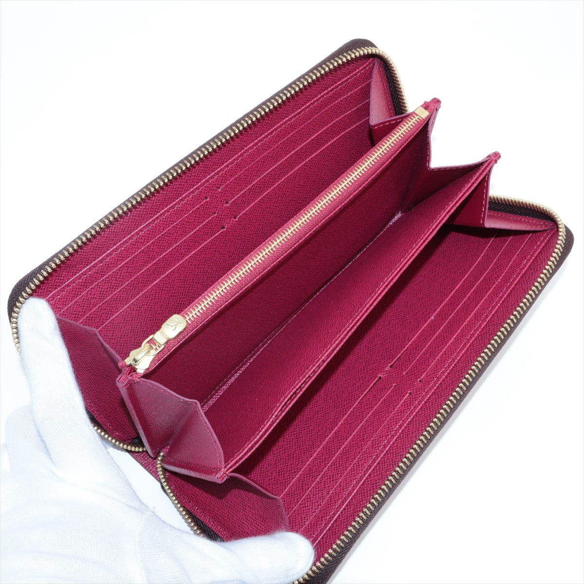 Louis Vuitton Monogram  Wallet M41895 Fuschia