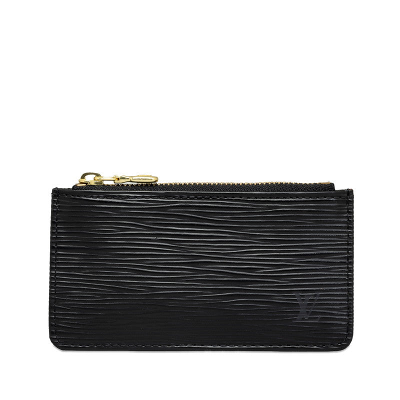 Louis Vuitton Epi Pochetteclare Coin Case M63802 Noneir Black Leather  Louis Vuitton