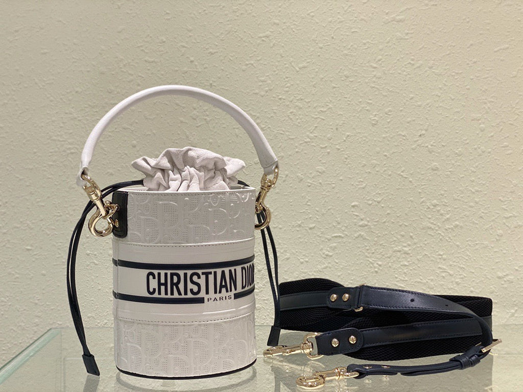 GLAMI Small Vibe Bucket Bag White, For Women, WomenÃ¢â‚¬â„¢s Handbags 5.5in/14cm CD