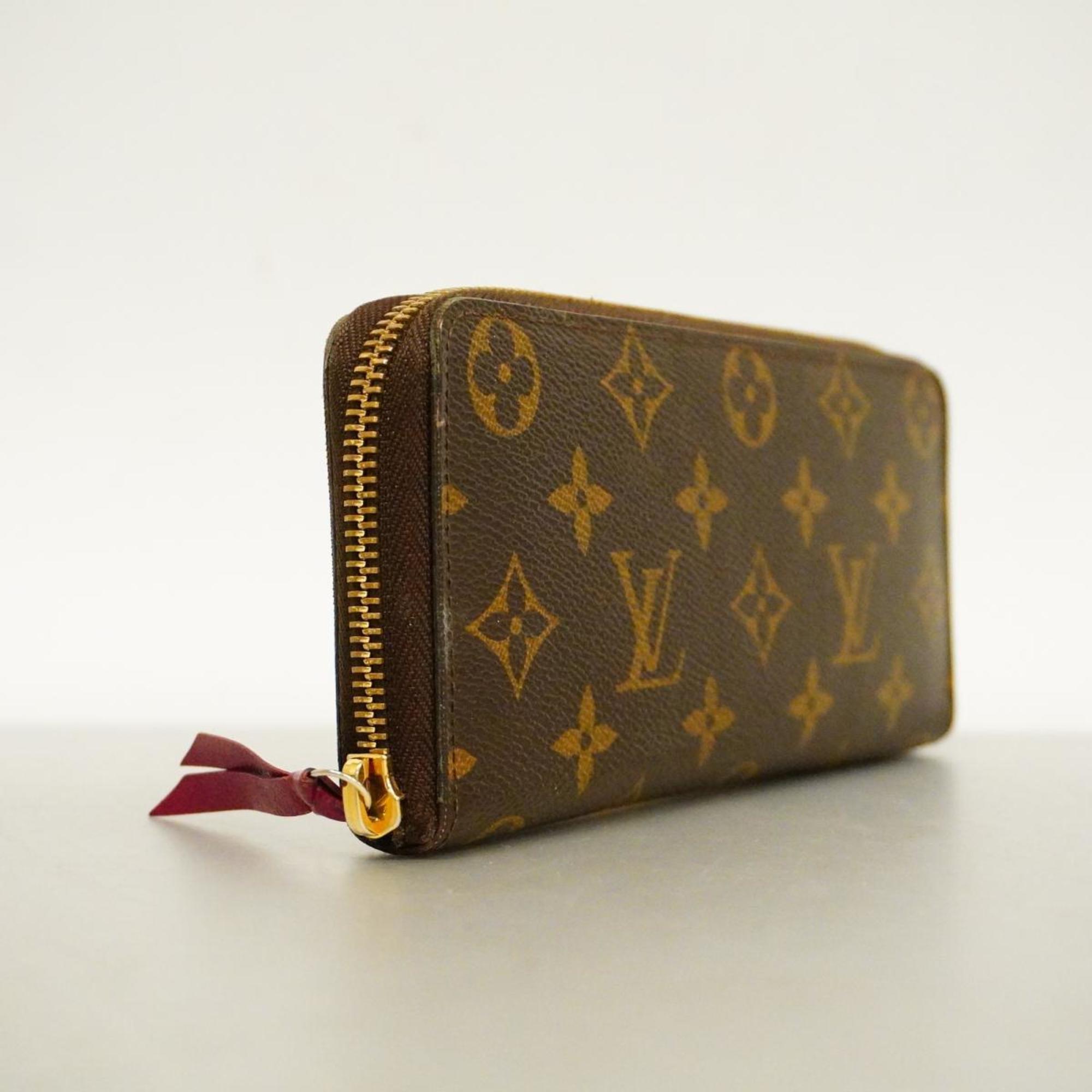 Louis Vuitton Portefeuille Clémence  Canvas Wallet  ()