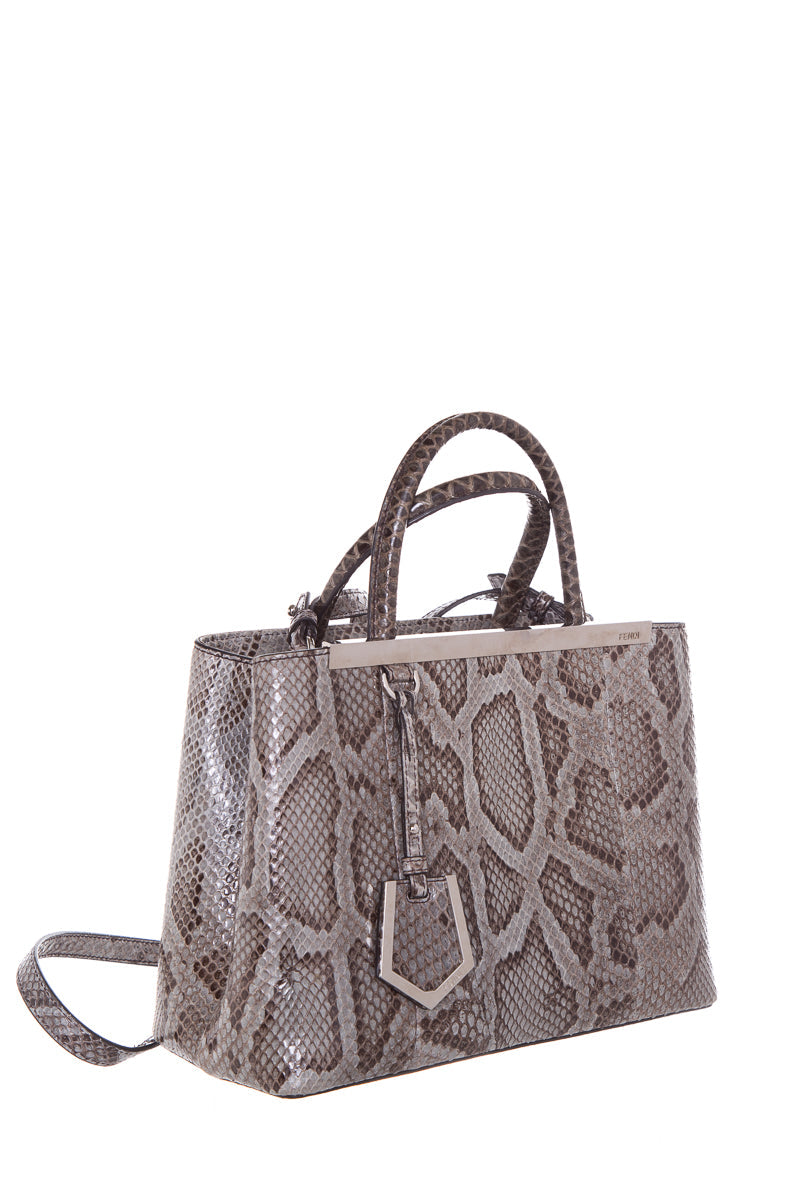 Fendi Exotic Skin 2Jours Handbag