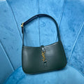 YSSL Le 5 À 7 Hobo Bag In Smooth Dark Green For Women 9in/23cm YSL 6572282R20W3045