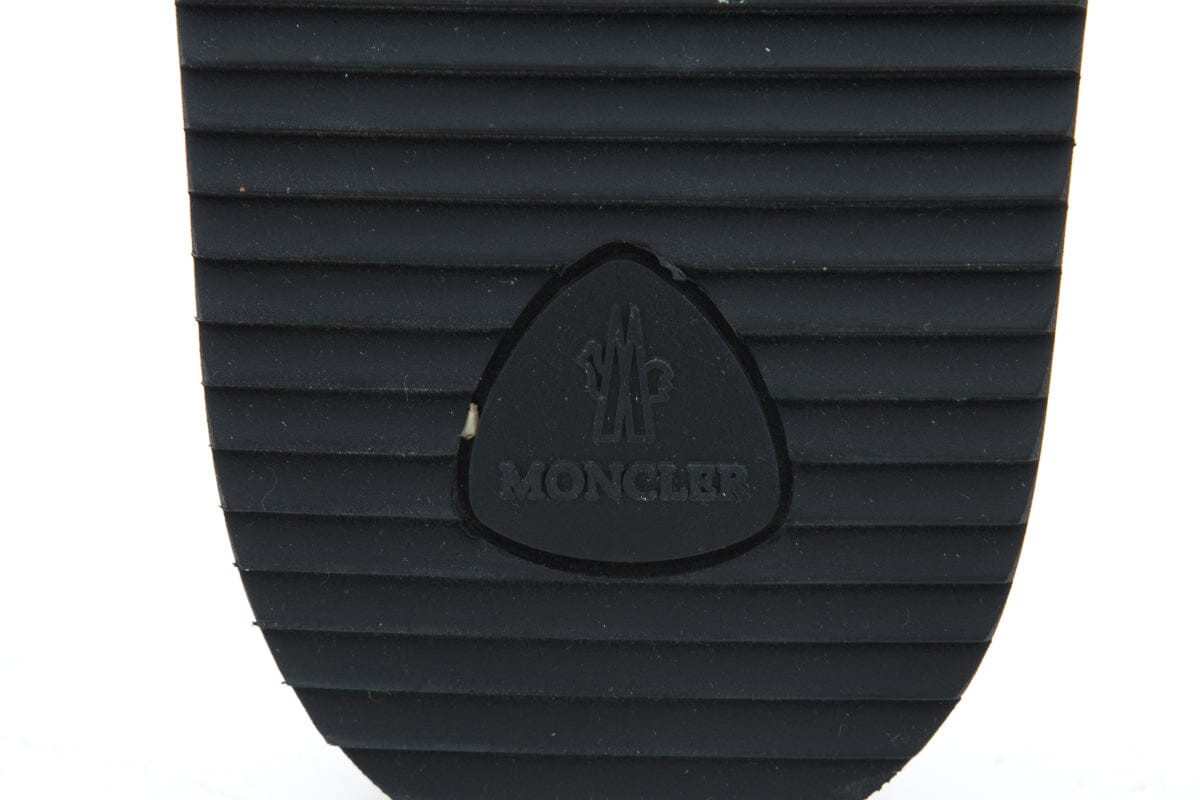Moncler Red & White Slides SZ 37