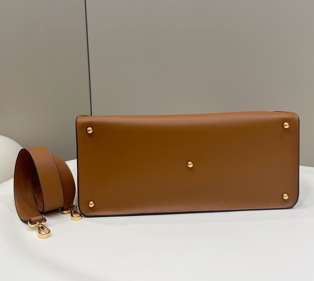 FI Way MeGLAMIum Brown Bag For Woman 29.5cm/11.5in