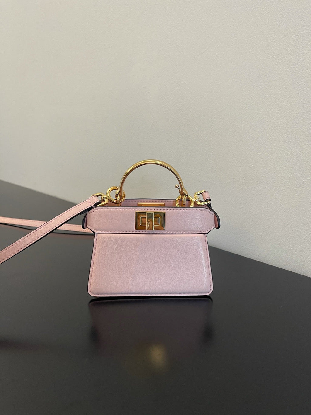 FI GlamI ISeeU Petite Light Pink Micro Bag For Woman 11cm/4.5in