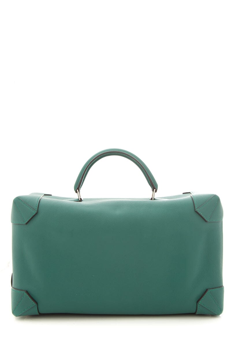 HermÃƒÆ’Ã‚Â¨s Vert Pelouse Mailbox Top Handle Leather Handbag