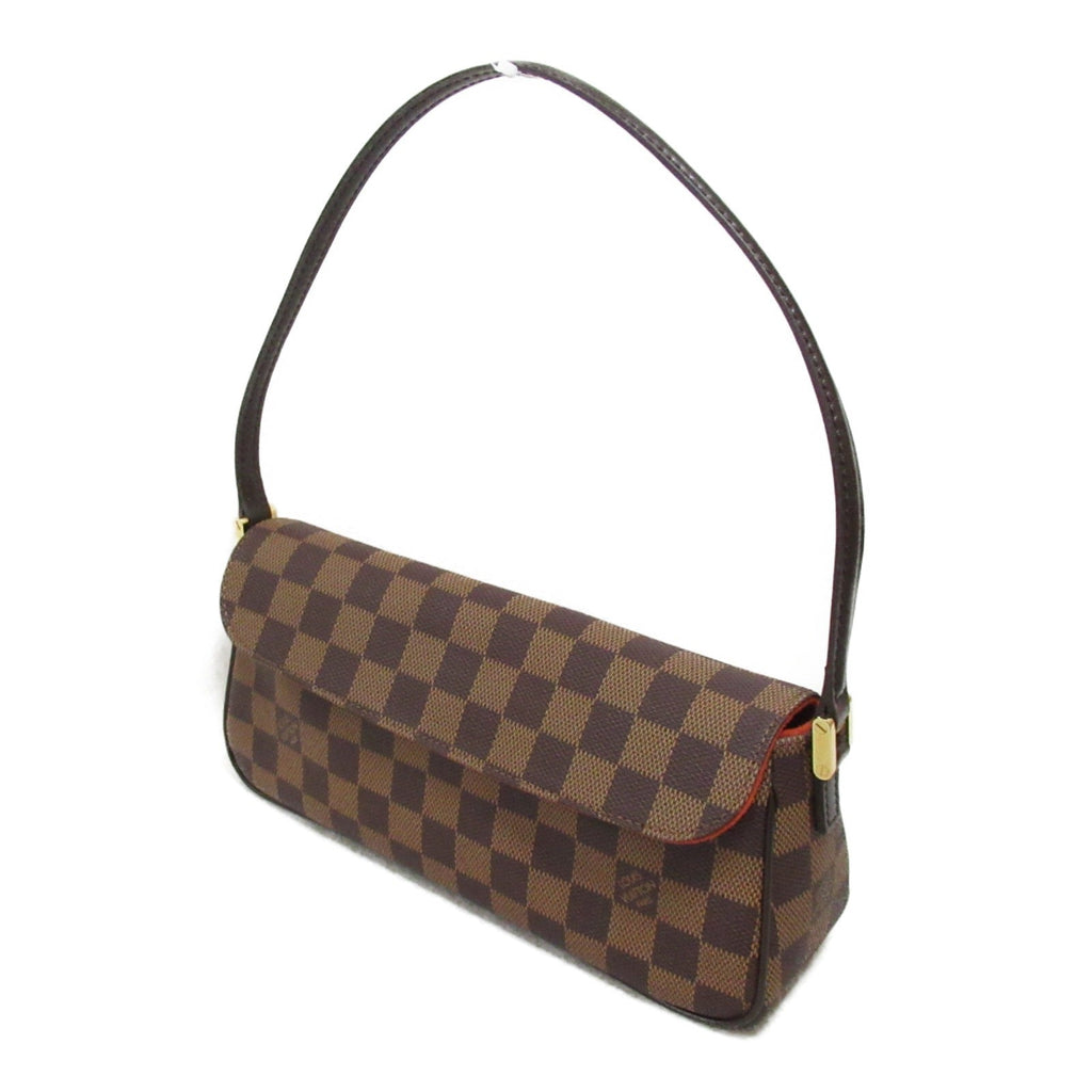 Louis Vuitton Recorder Shoulder Bag Shoulder Bag PVC Coated Canvas Damier  Brown N51299