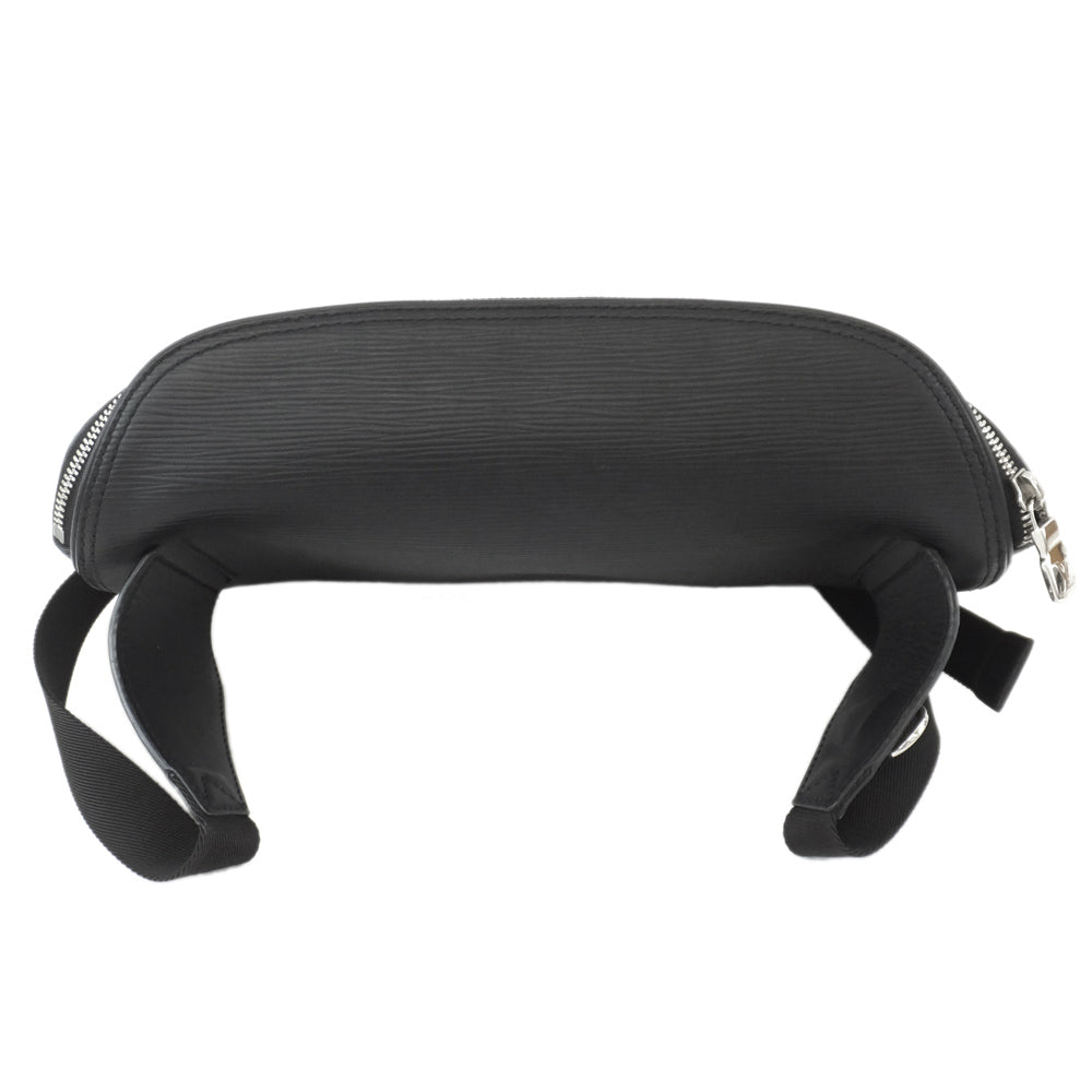 Louis Vuitton Body Bag M56610 Epi DamiEgraphite Black Silver G Bag Blue White Waistpoch