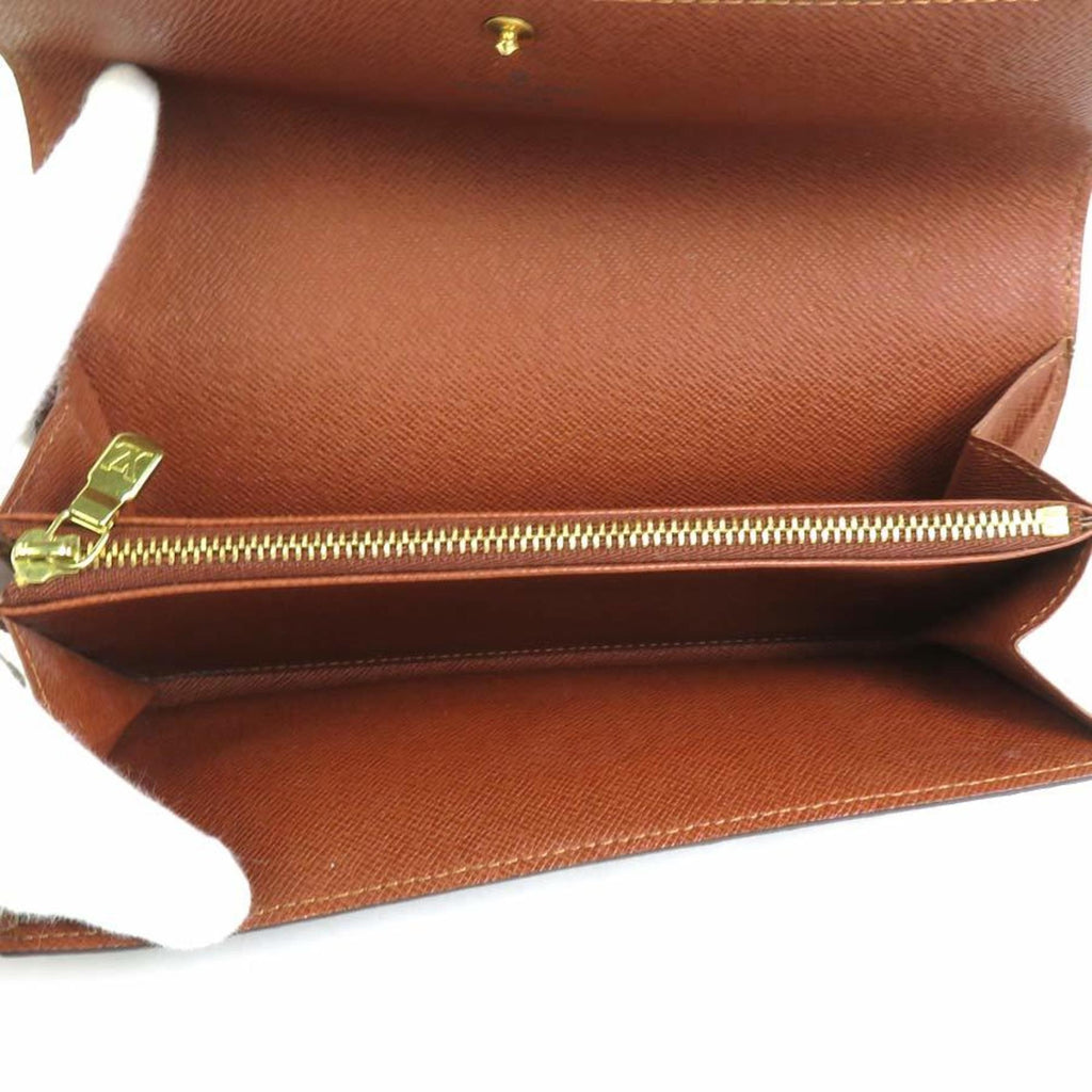 Louis Vuitton Sarah  Canvas Wallet  ()