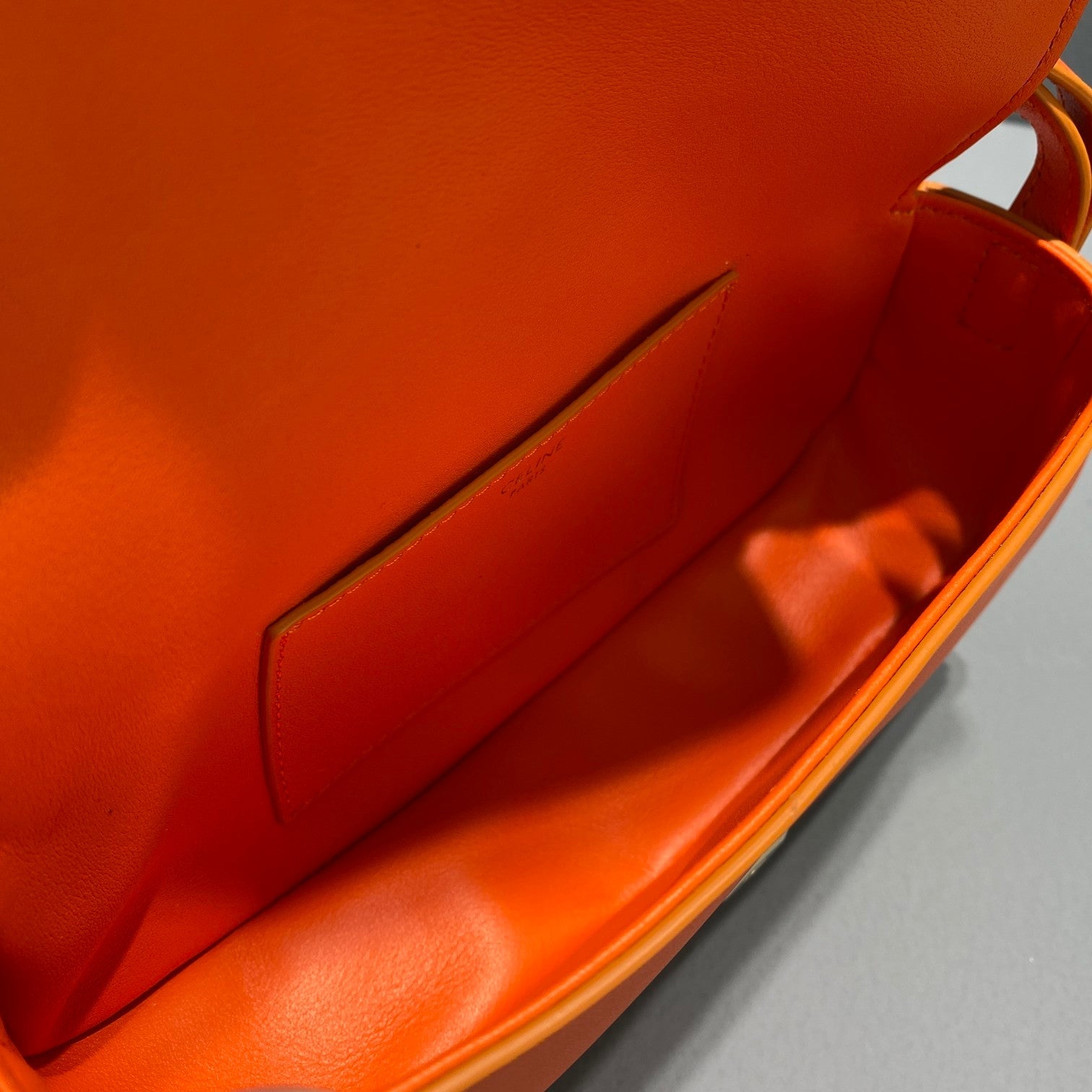 GLAMI Clutch On Strap Orange For Women 7in/18cm