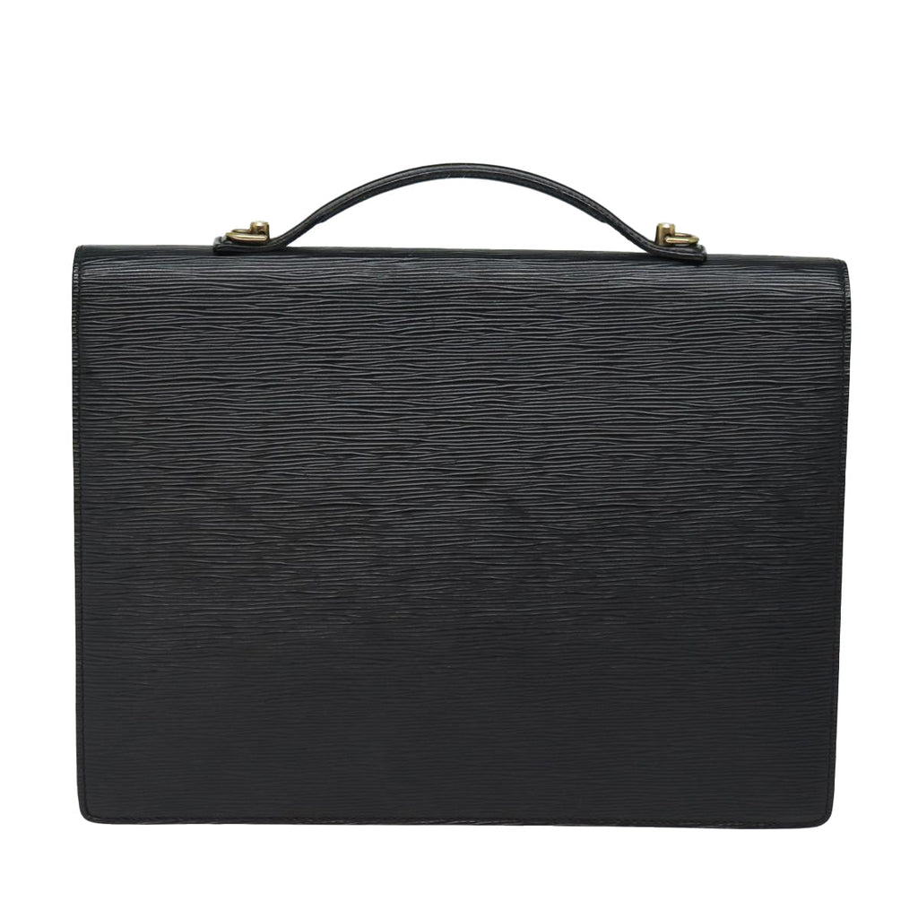 Louis Vuitton Porte Documents  Leather Briefcase Bag