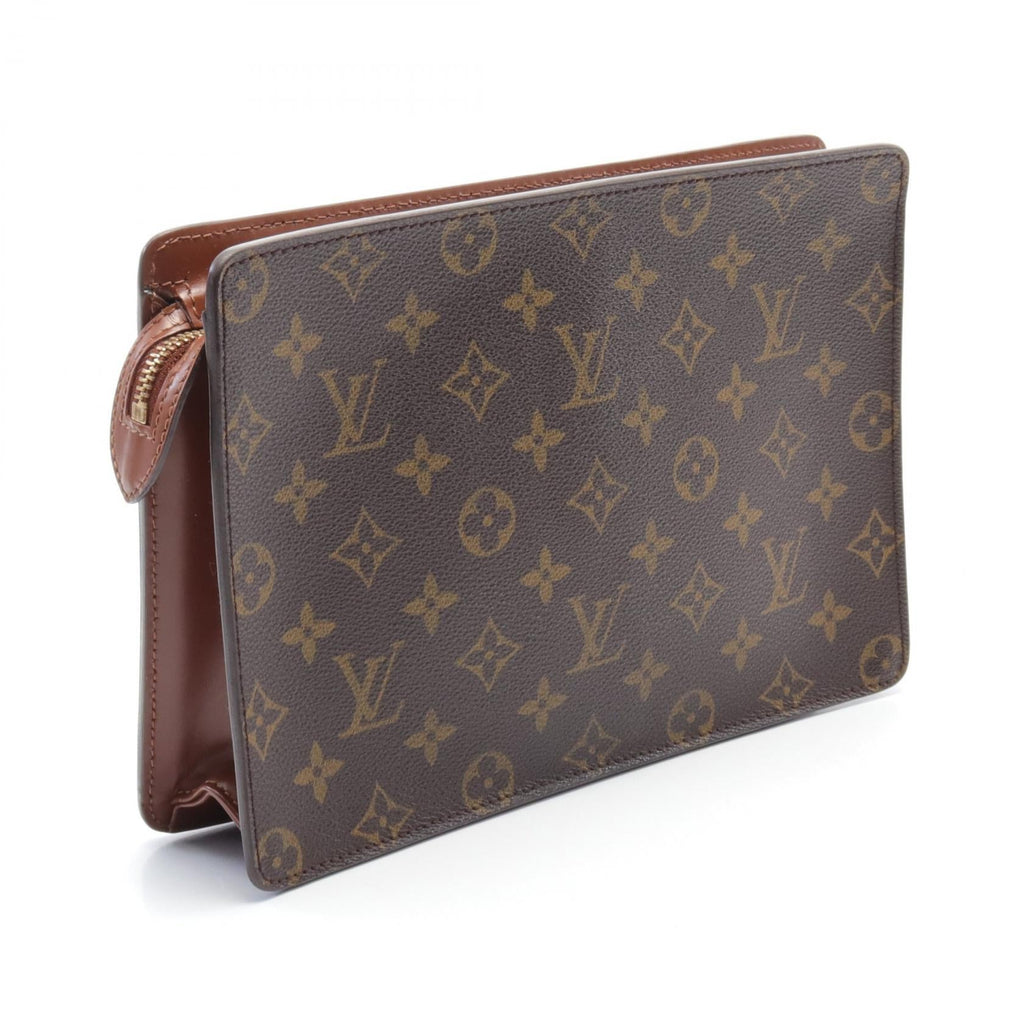 Louis Vuitton Monogram Pochette Homme Canvas Clutch Bag