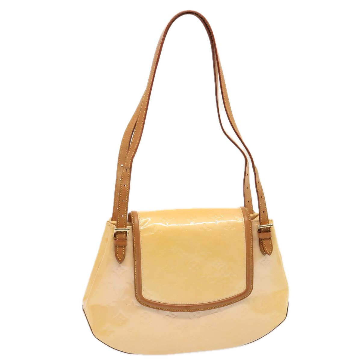 Louis Vuitton Vernis Biscayne Bay Gm Bag Marshmallow Pink