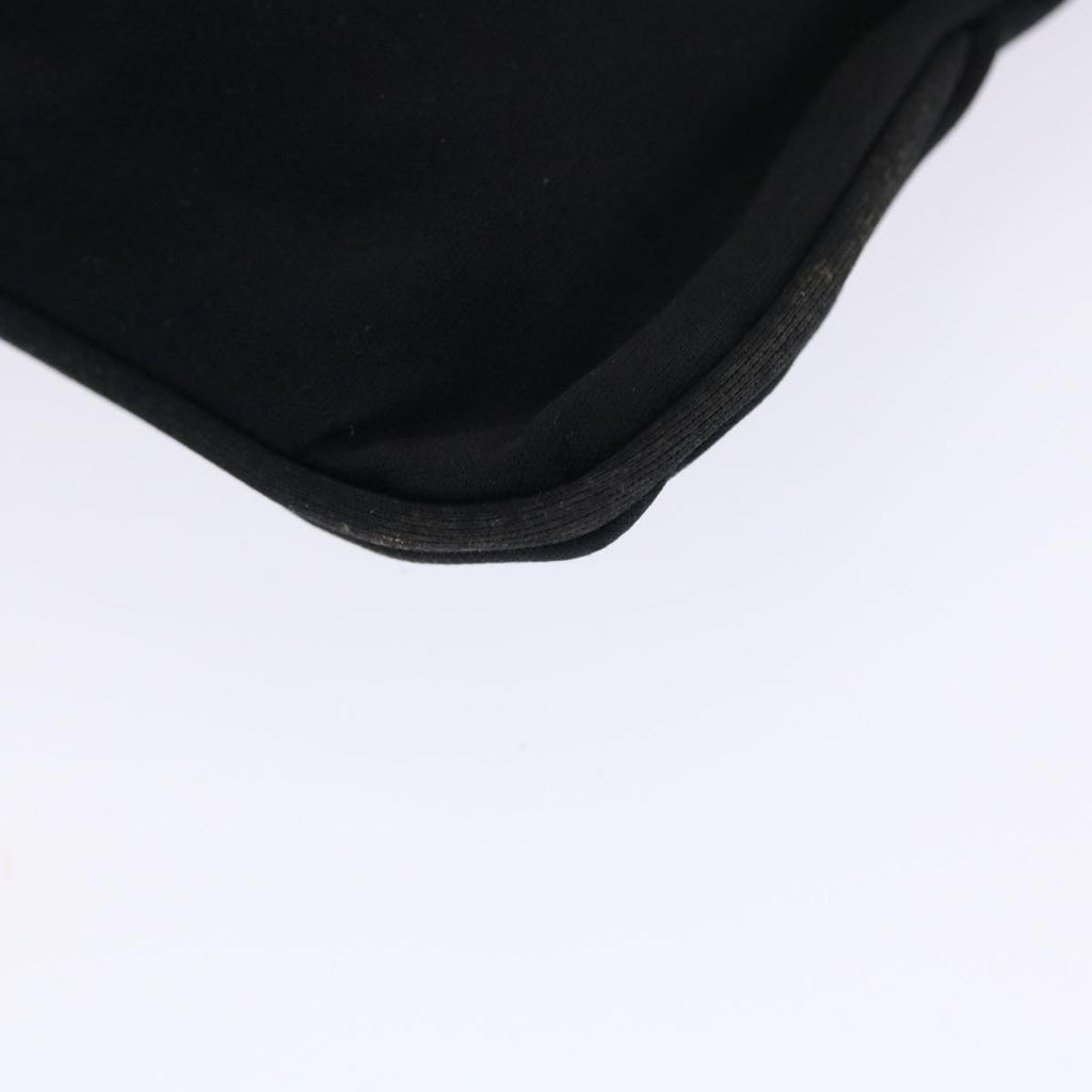FENDI Mamma Baguette Shoulder Bag Nylon Black 50144