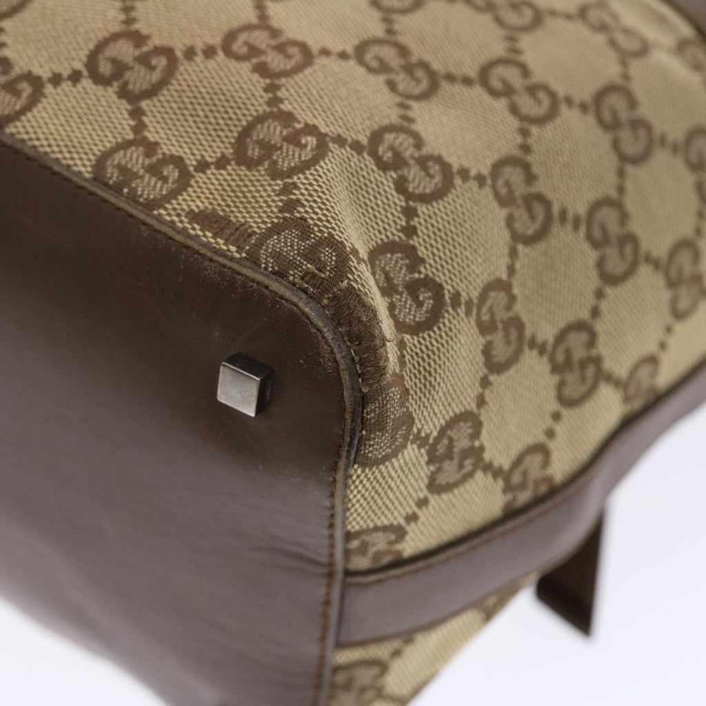 GUCCI GG Canvas Shoulder Bag Beige 0014299 50159