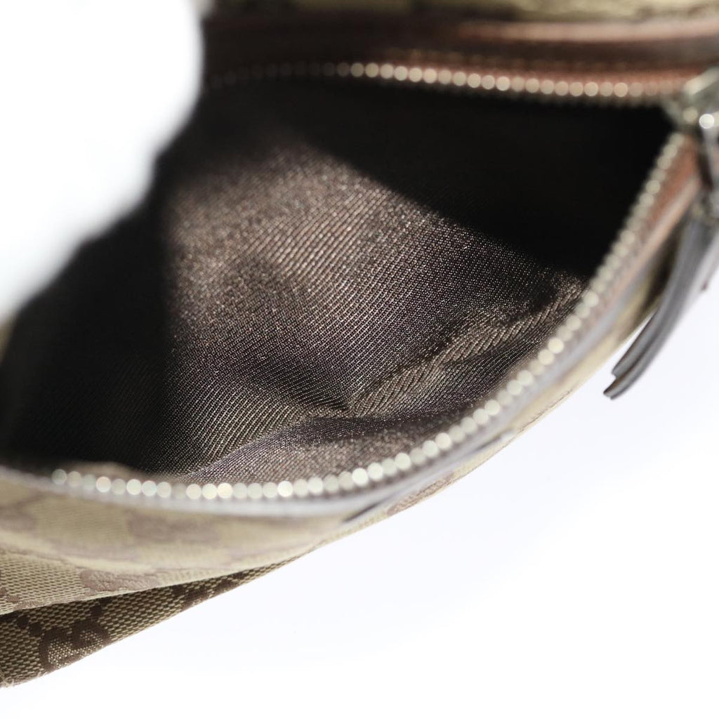 GUCCI GG Canvas Shoulder Bag Beige 0014299 50159