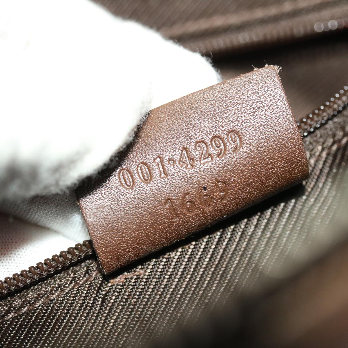 GUCCI GG Canvas Shoulder Bag Beige 0014299 50159