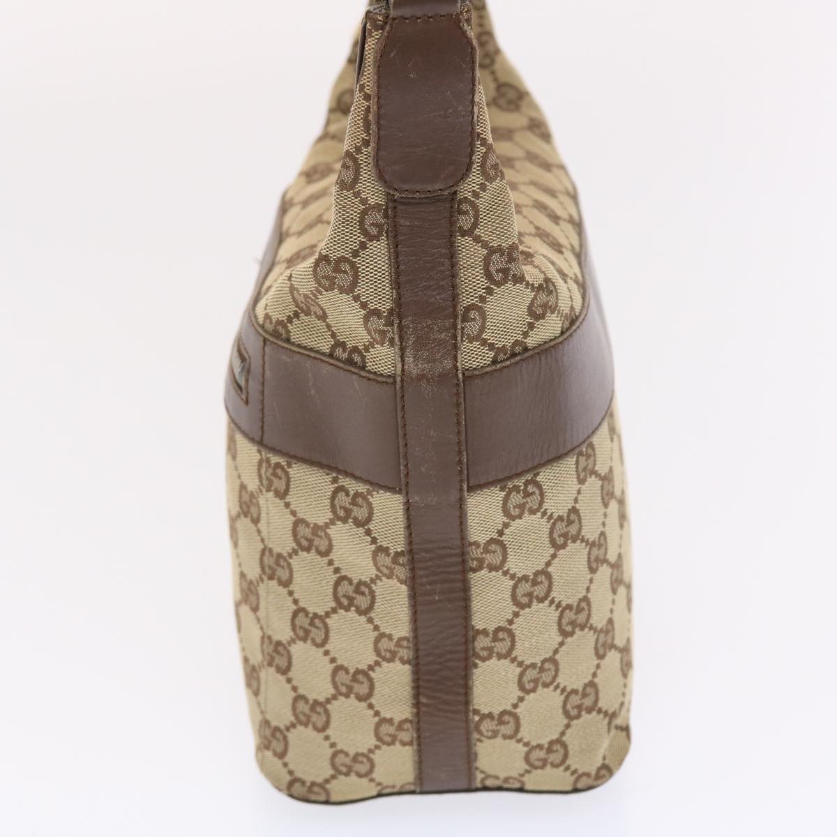 GUCCI GG Canvas Shoulder Bag Beige 0014299 50159