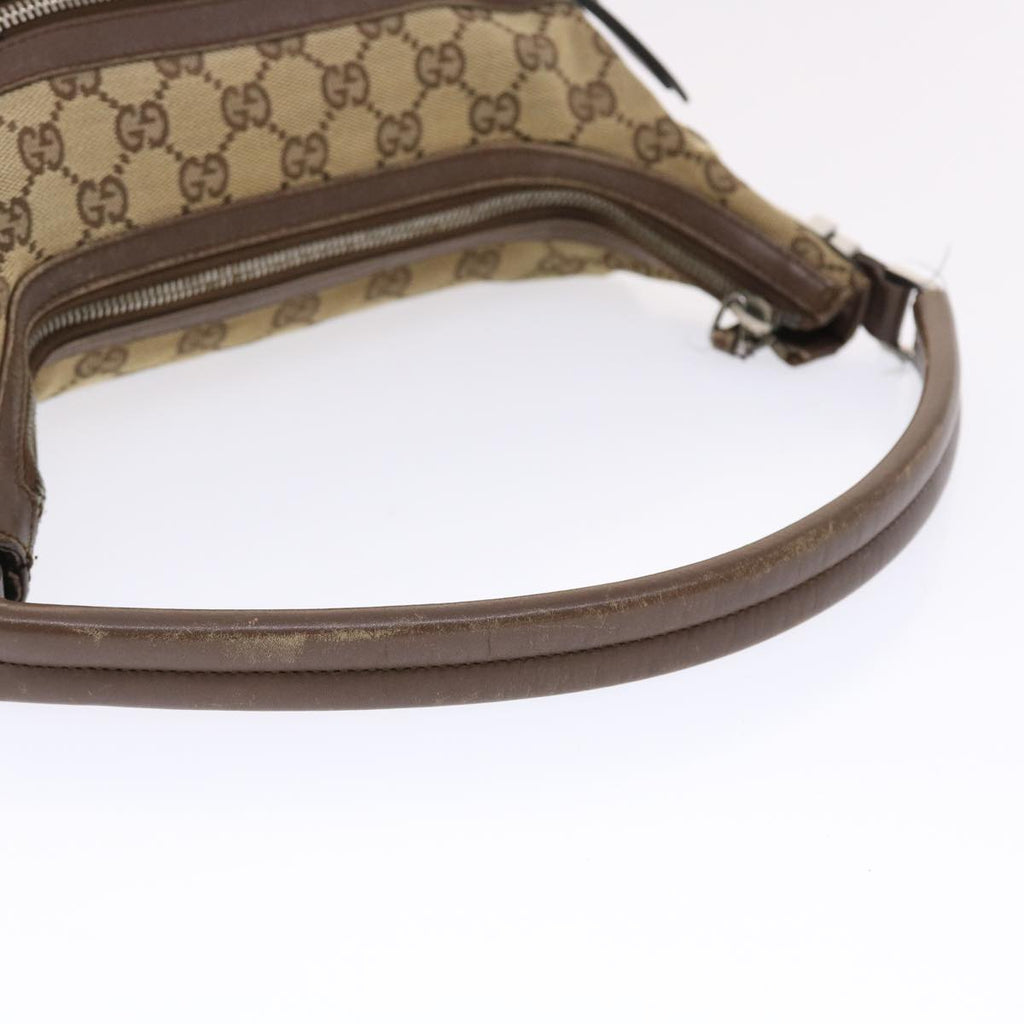 GUCCI GG Canvas Shoulder Bag Beige 0014299 50159