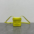 CE Small Box Cuir Triomphe Yellow For Women 4in/11cm 