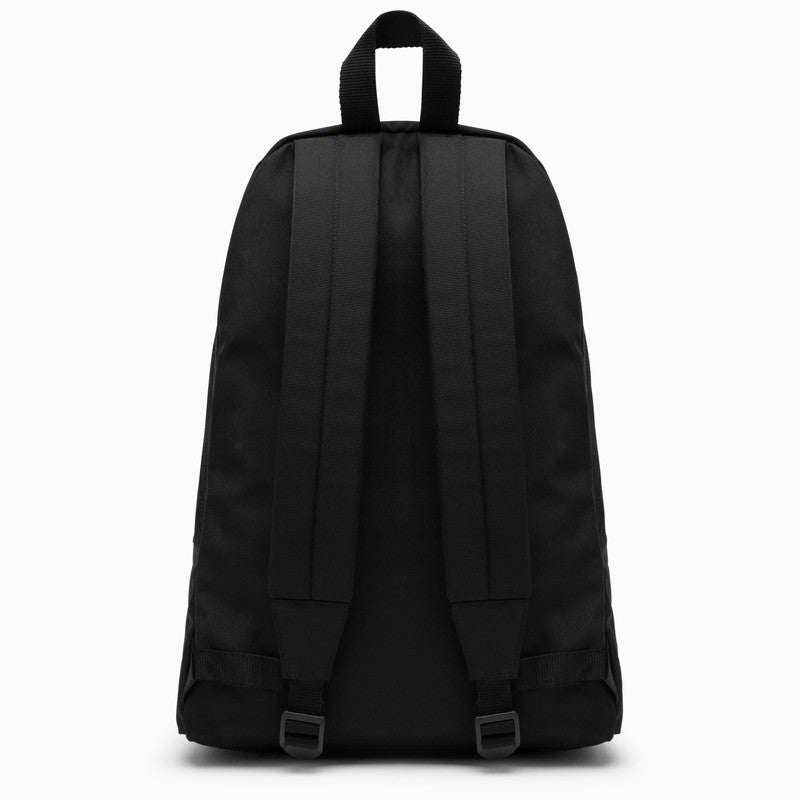 Balenciaga Black Recycled Nylon Explorer Backpack With Logos Women