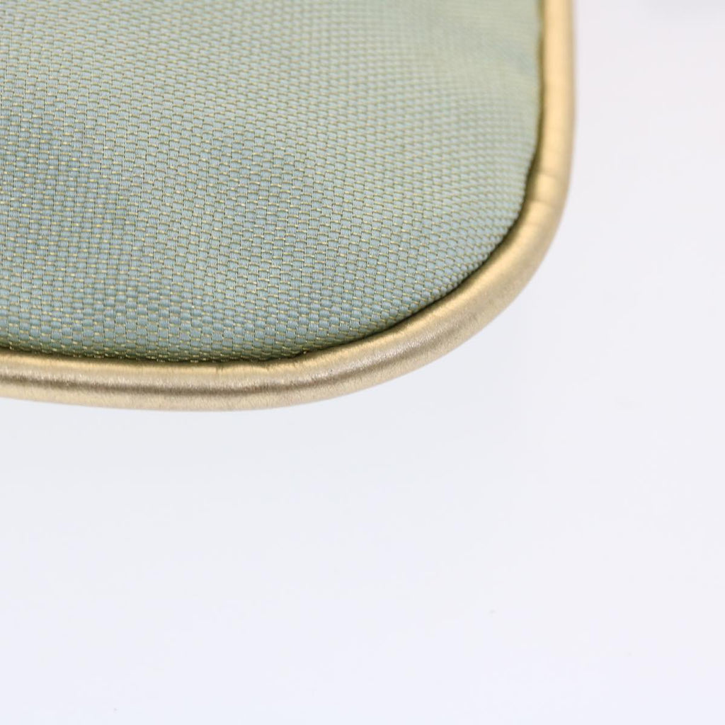 GUCCI Sherry Line Shoulder Bag Light Blue Gold 50417