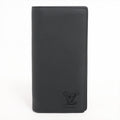 Louis Vuitton LV Aerogram Portefolio Braza M69980 Black Long   Wallet