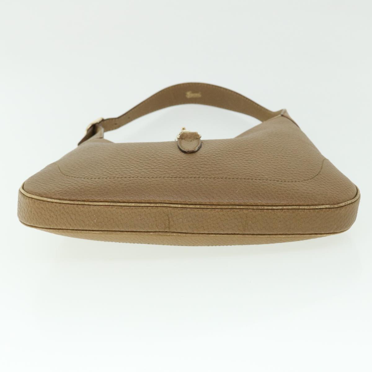GUCCI Jackie Shoulder Bag Leather Brown 137335 50485
