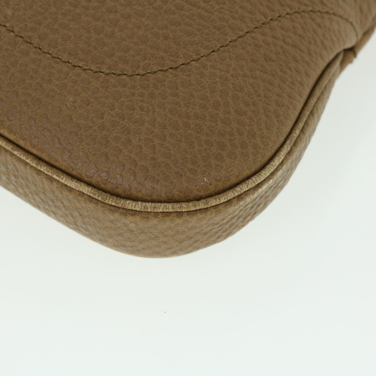 GUCCI Jackie Shoulder Bag Leather Brown 137335 50485
