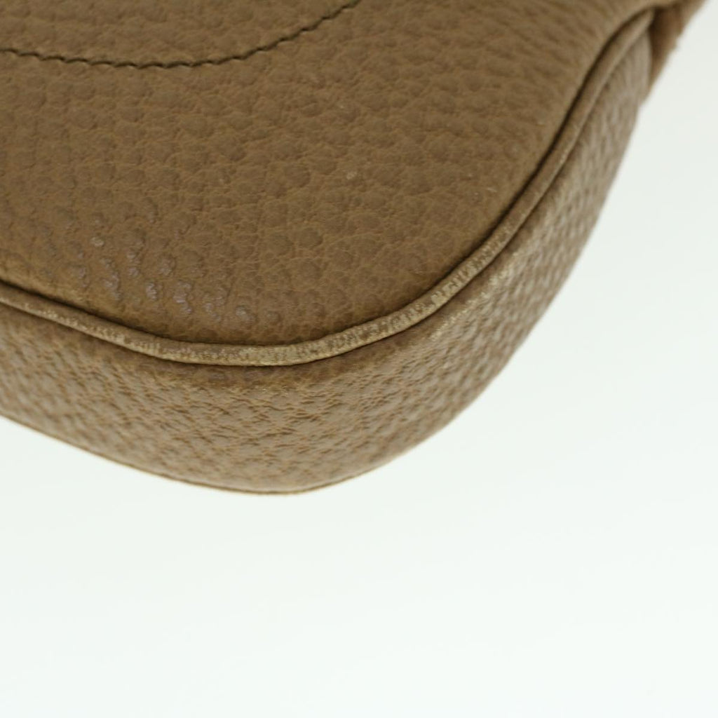 GUCCI Jackie Shoulder Bag Leather Brown 137335 50485