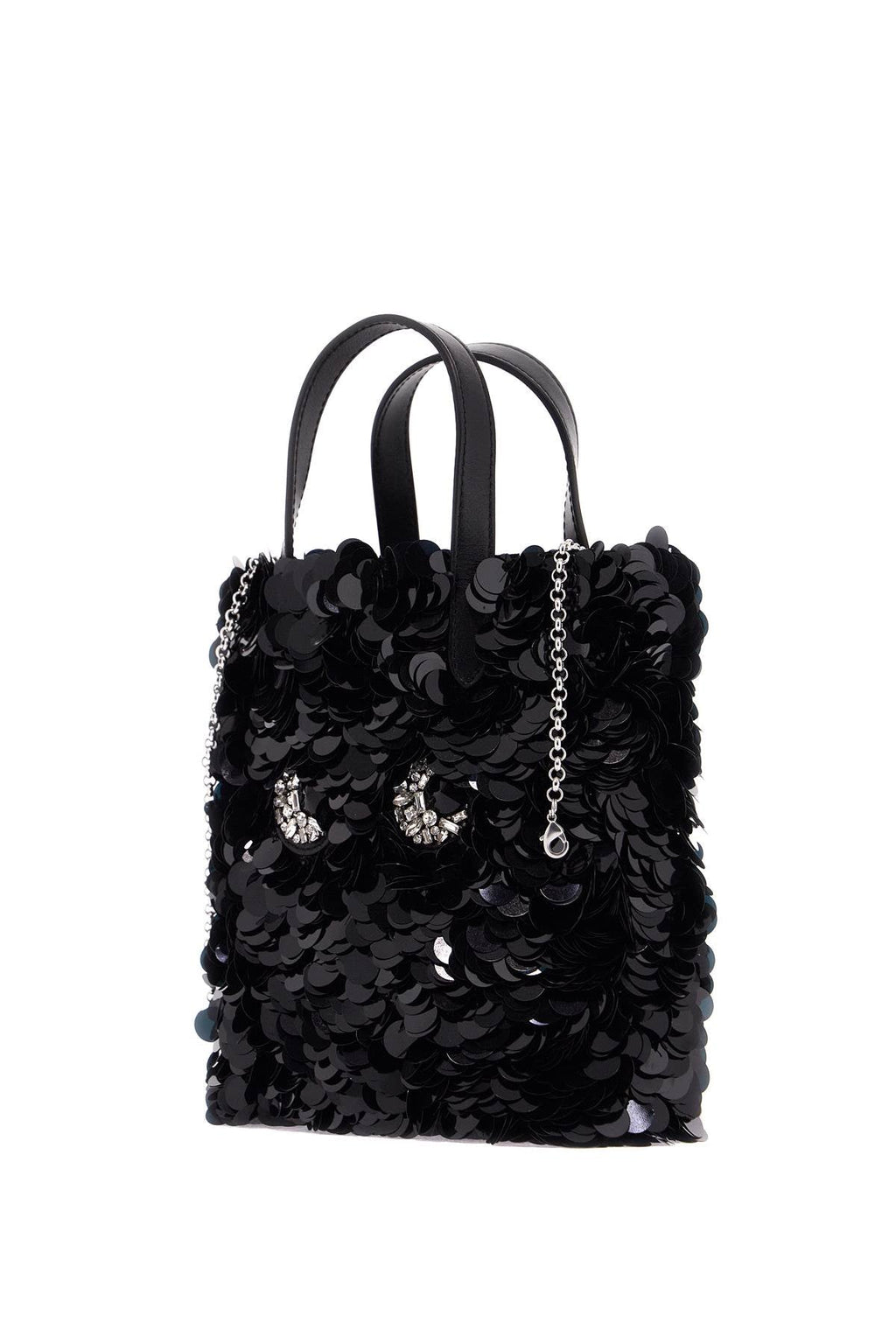 Anya Hindmarch Mini Tote Bag With Sequin Eyes Design In Women