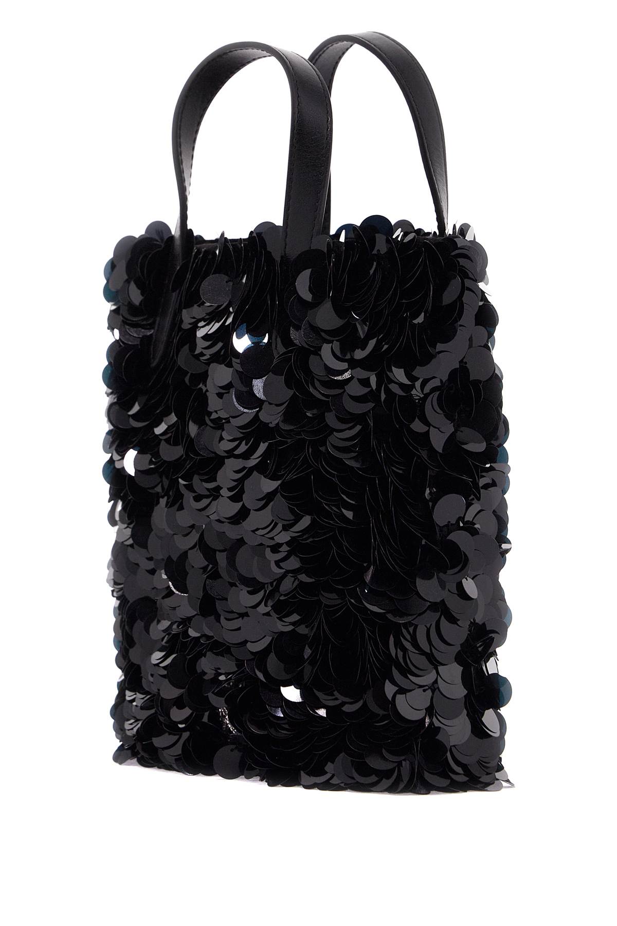 Anya Hindmarch Mini Tote Bag With Sequin Eyes Design In Women