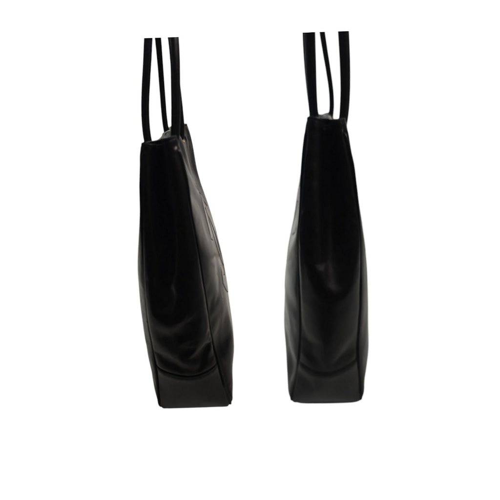 Chanel Vintage Black Lambskin Timeless CC Tote